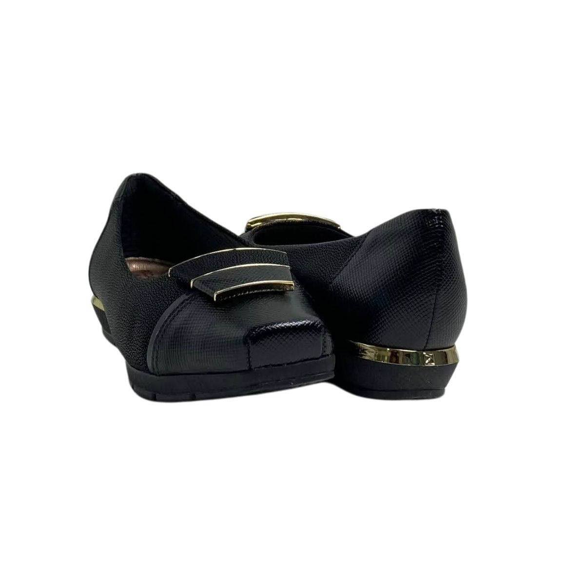 Sapatilha Piccadilly Feminina 147325 Preta Preto 5