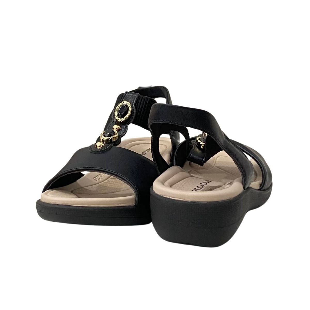 Sandália Piccadilly Feminina 239033 Preta Preto 5