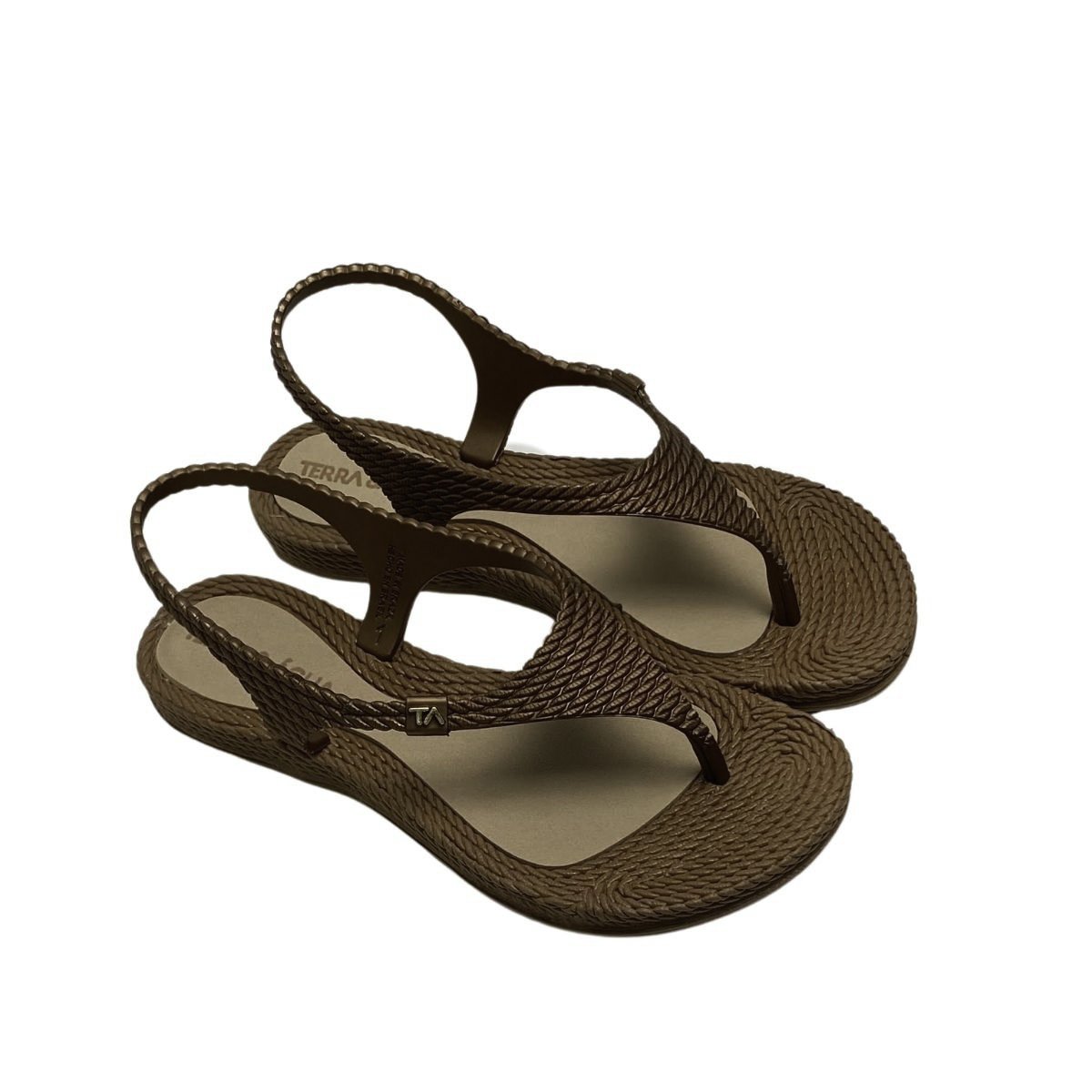 Sandália Terra e Água Feminina 260602 Marrom Marrom 4