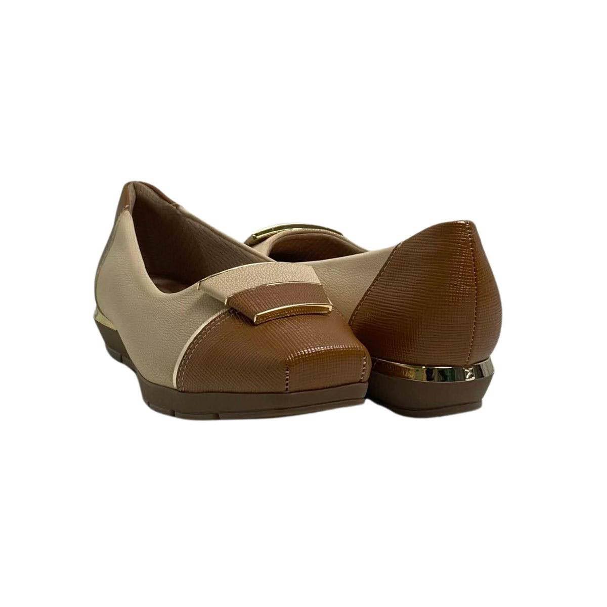 Sapatilha Piccadilly Feminina 147325 Bege Bege 5