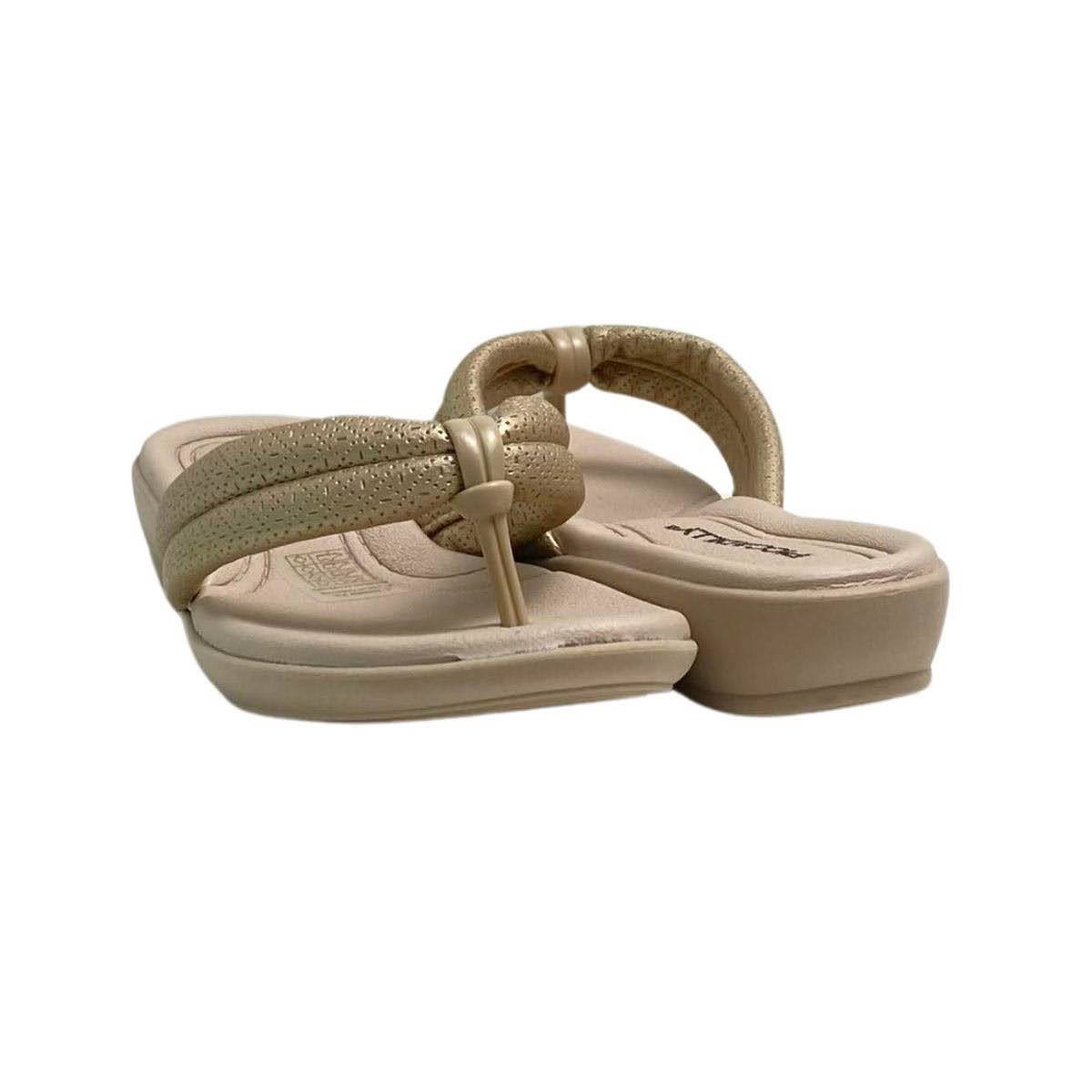 Chinelo Piccadilly Feminino 500401 Dourado Dourado 5