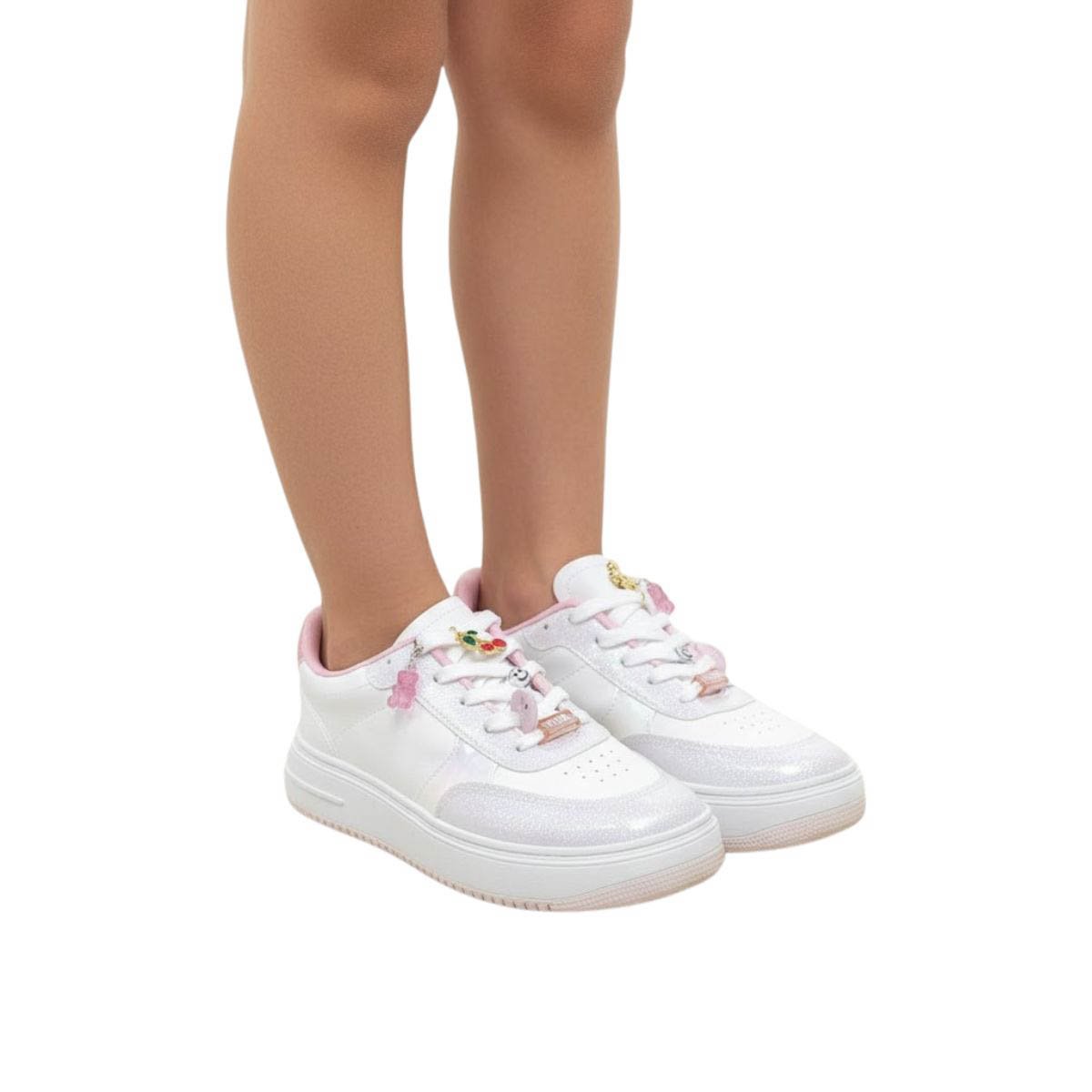 Tênis Mini Sua Cia Infantil Menina 918952127 Branco Branco 2