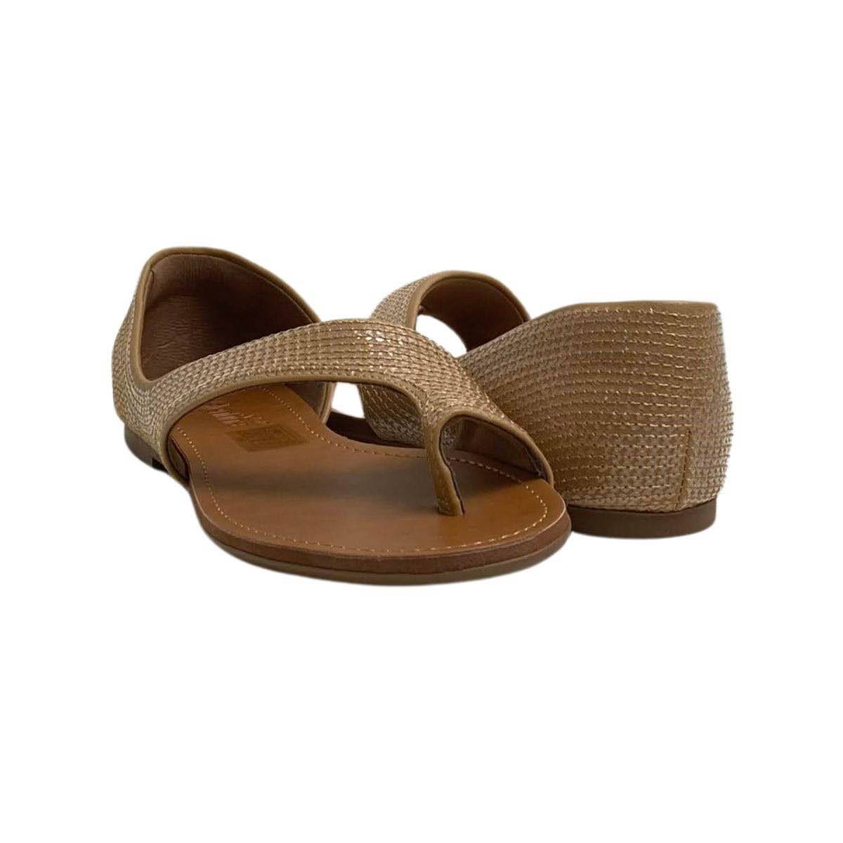 Sandália Valentina Feminina 272175 Bege Bege 5