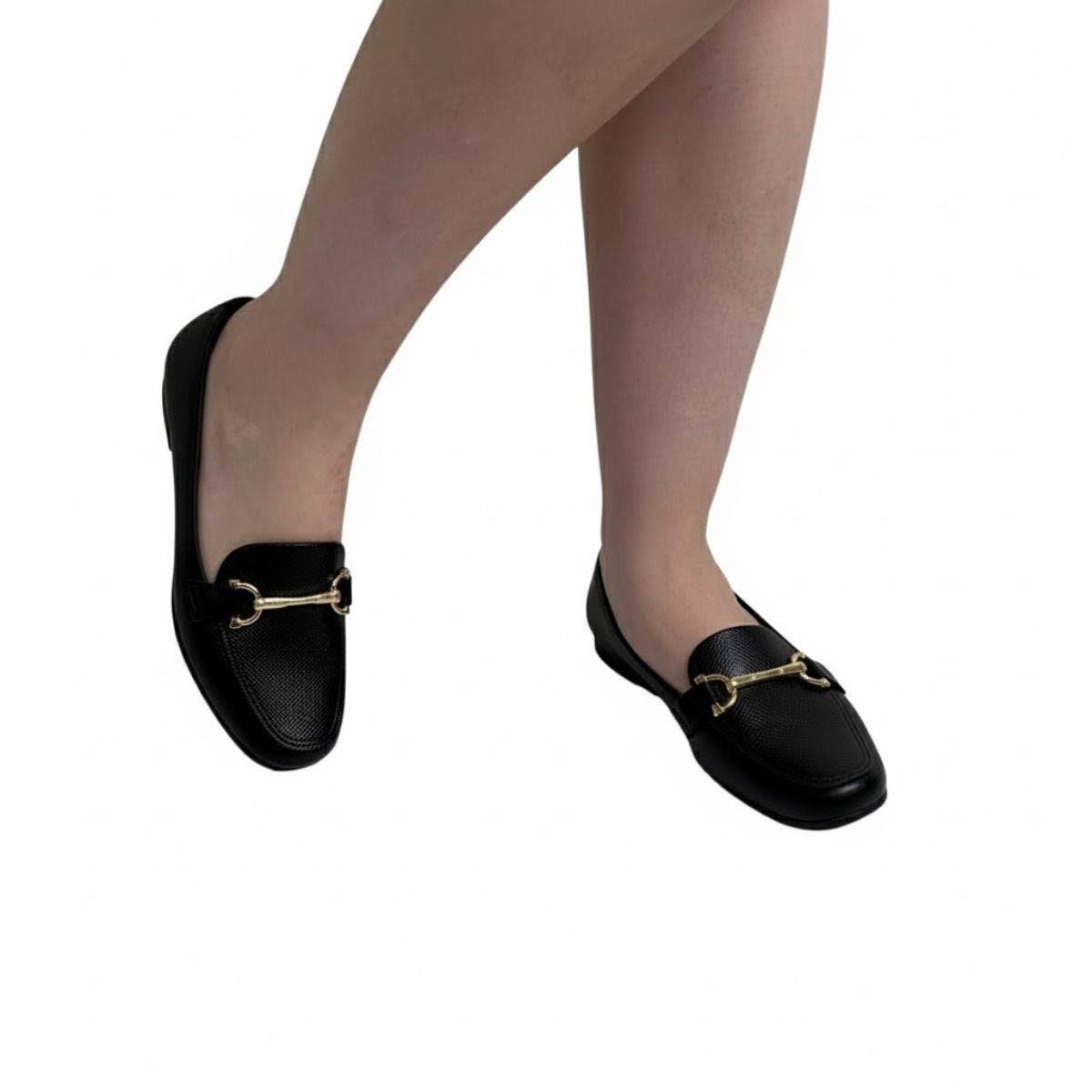 Sapato Piccadilly Feminino 250266 Preto Preto 2