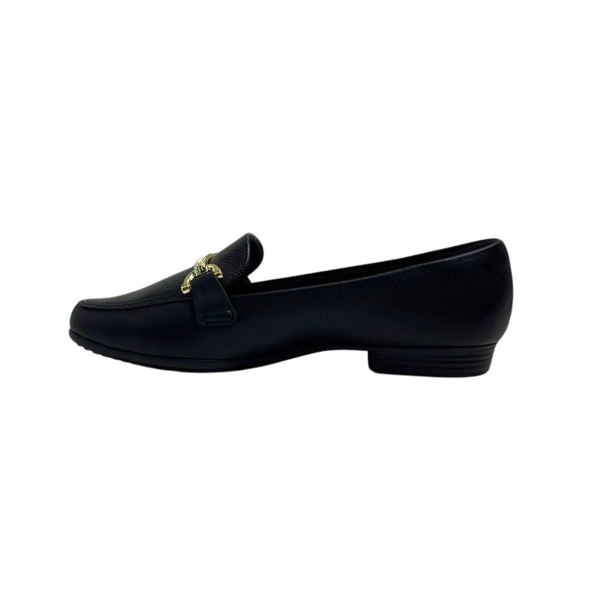 Sapato Piccadilly Feminino 250266 Preto Preto 3