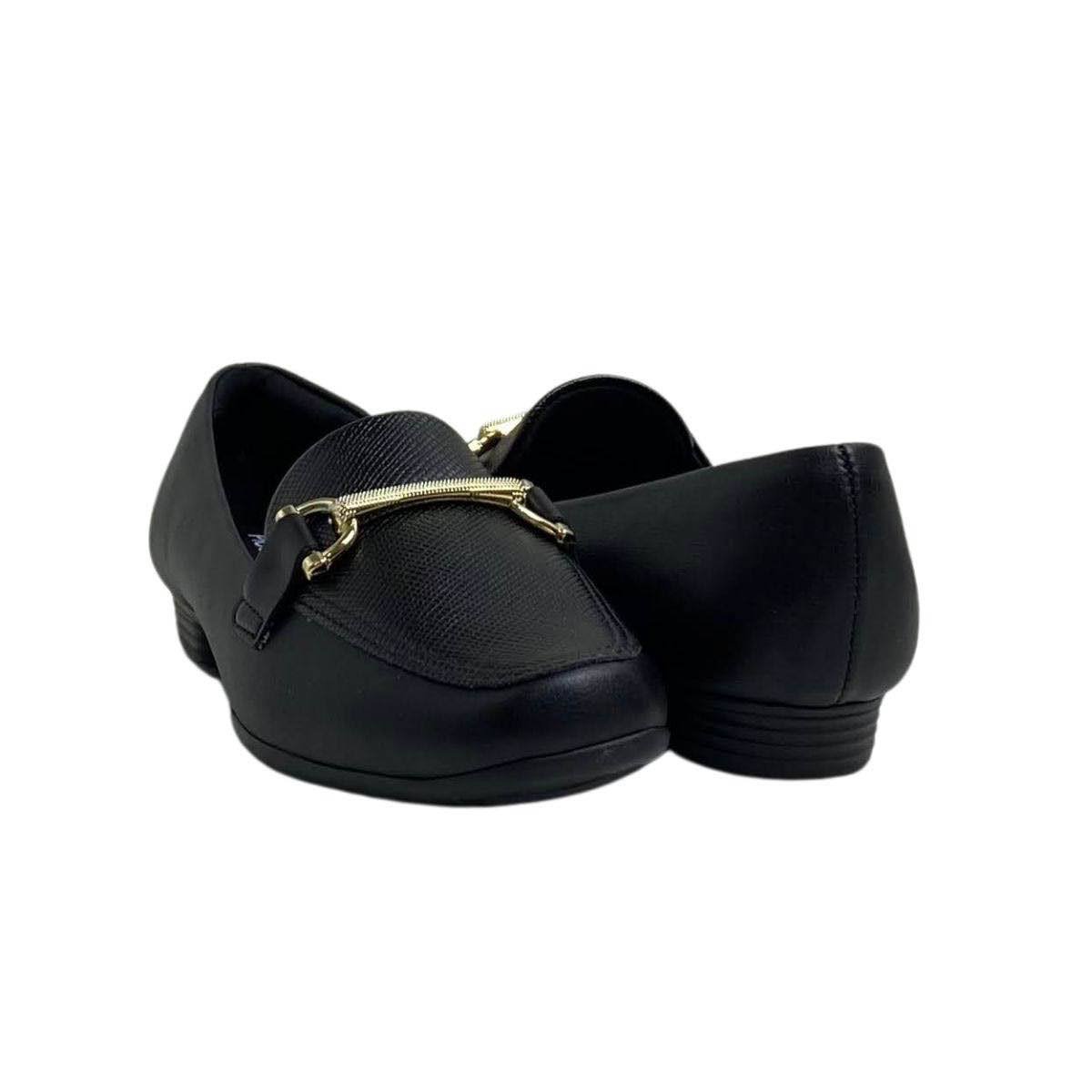 Sapato Piccadilly Feminino 250266 Preto Preto 5