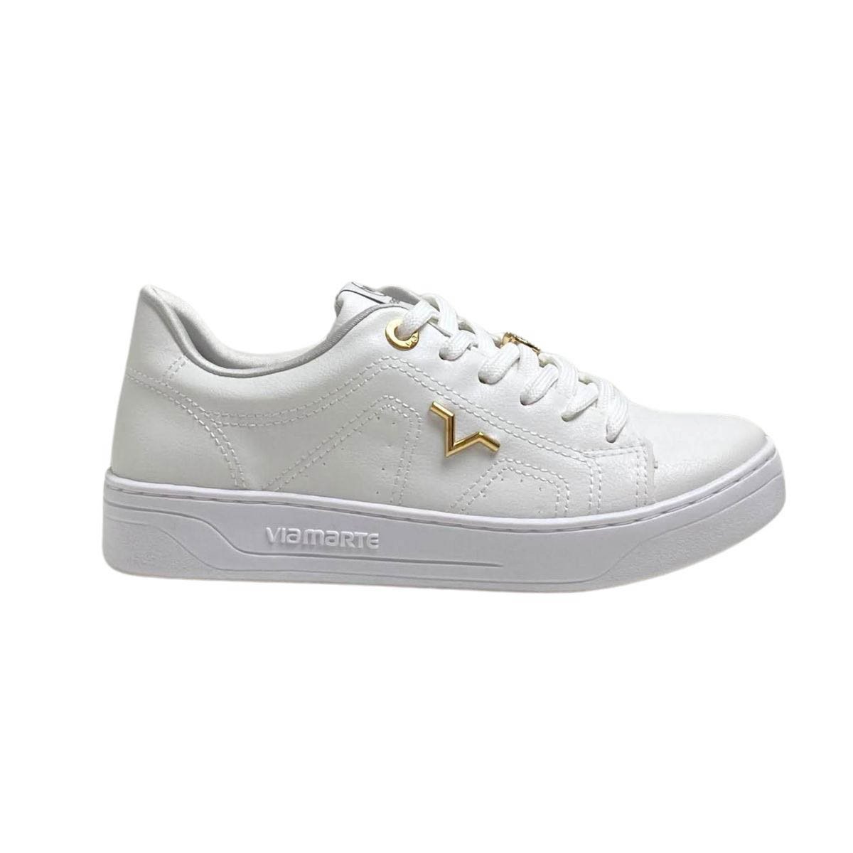 Tênis Casual Via Marte Feminino 020012 Branco