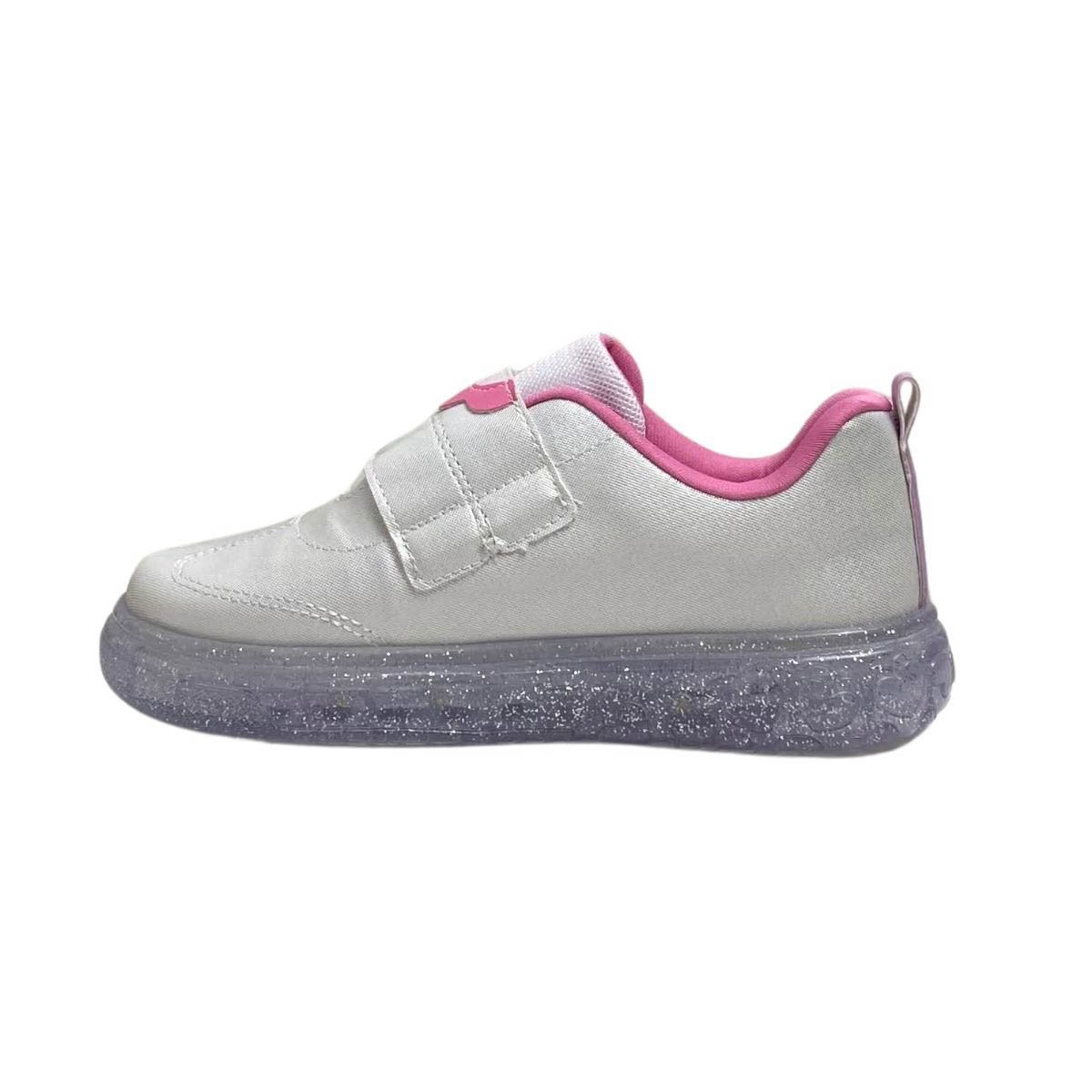 Tênis Infantil Led Pampili Menina 483045000 Branco Branco 3