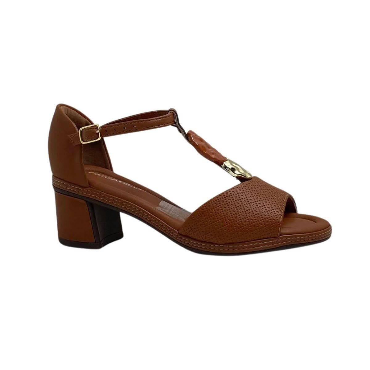 Sandália Piccadilly Feminina 566078 Marrom