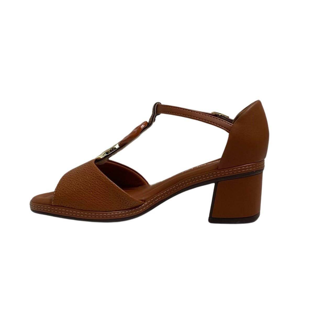 Sandália Piccadilly Feminina 566078 Marrom Marrom 3