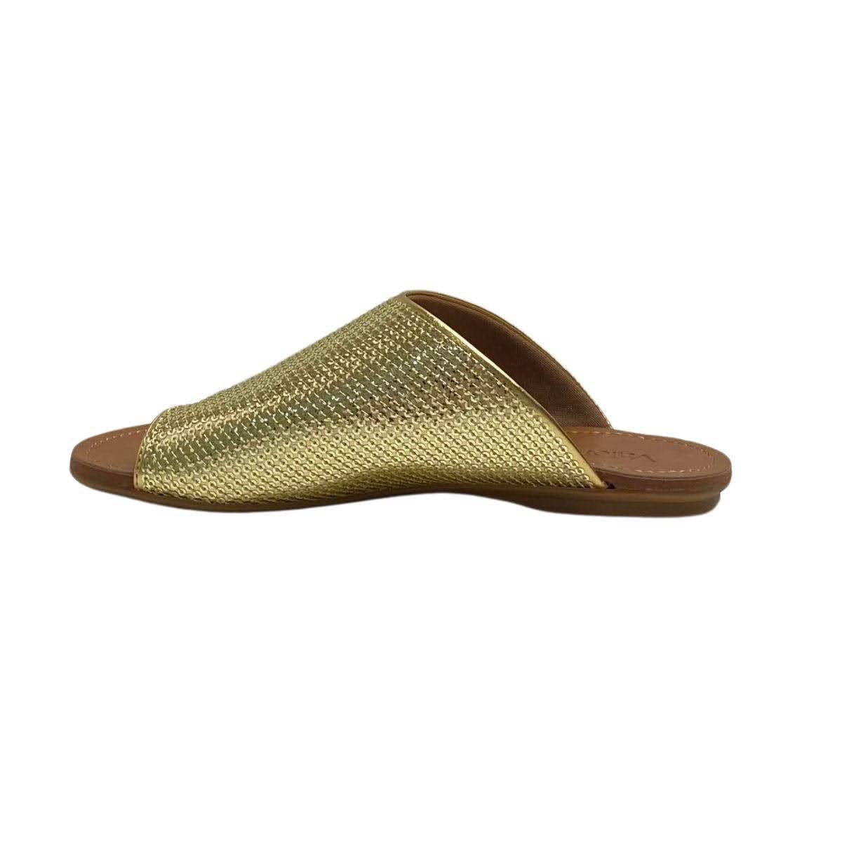 Rasteira Valentina Feminina 230268 Dourada Dourado 3
