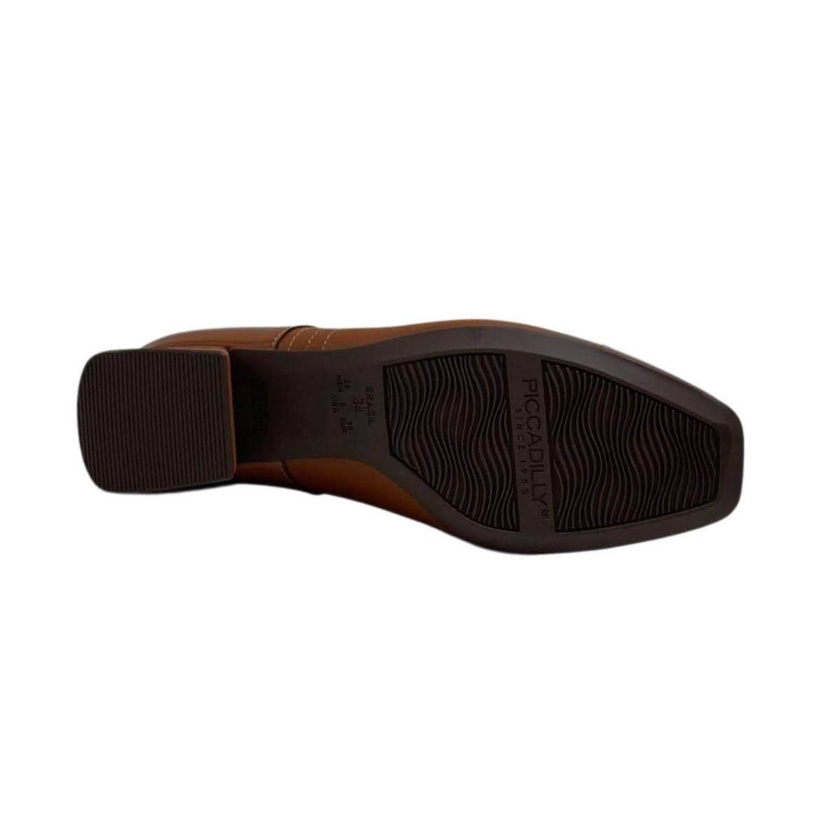 Sapato Piccadilly Feminino 160105P Marrom Marrom 6