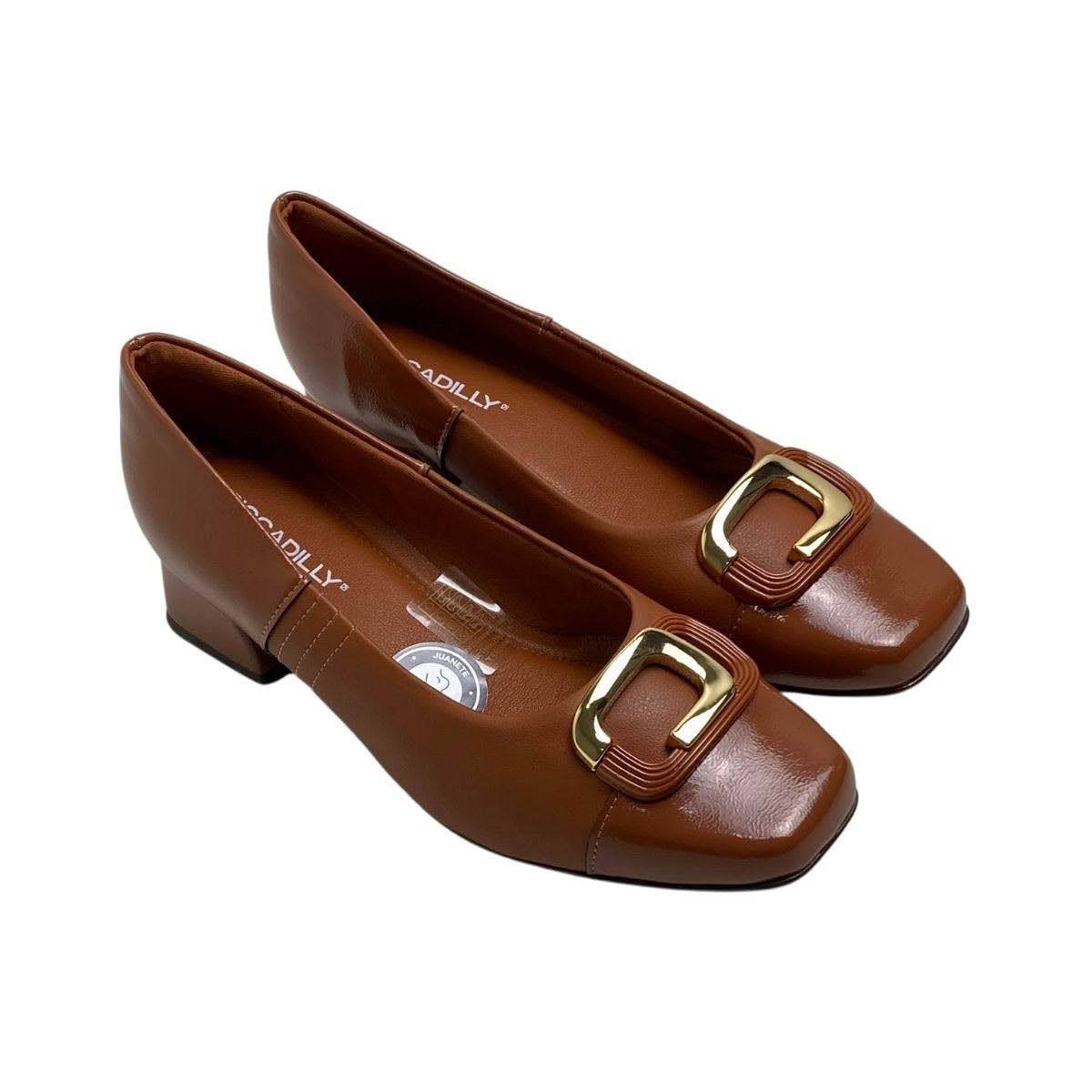 Sapato Piccadilly Feminino 160105P Marrom Marrom 4