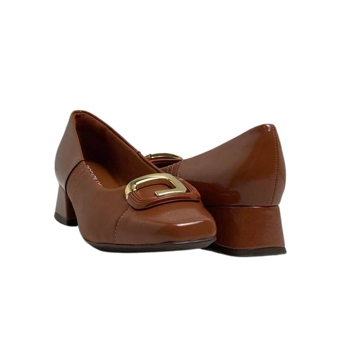 Sapato Piccadilly Feminino 160105P Marrom Marrom 5