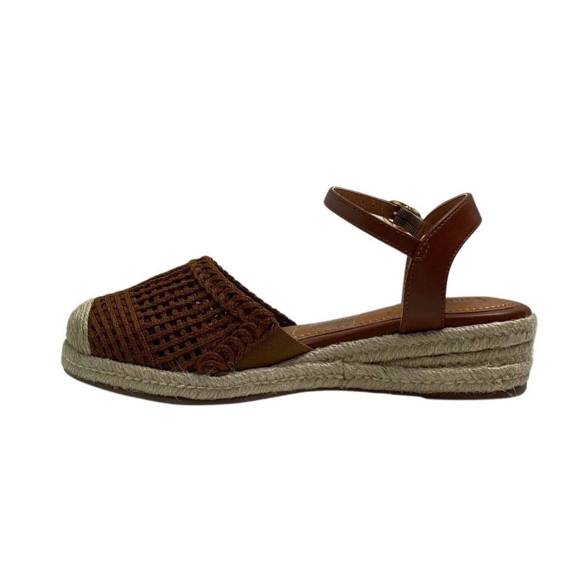 Sandália Valentina Feminina 509044 Marrom Marrom 3