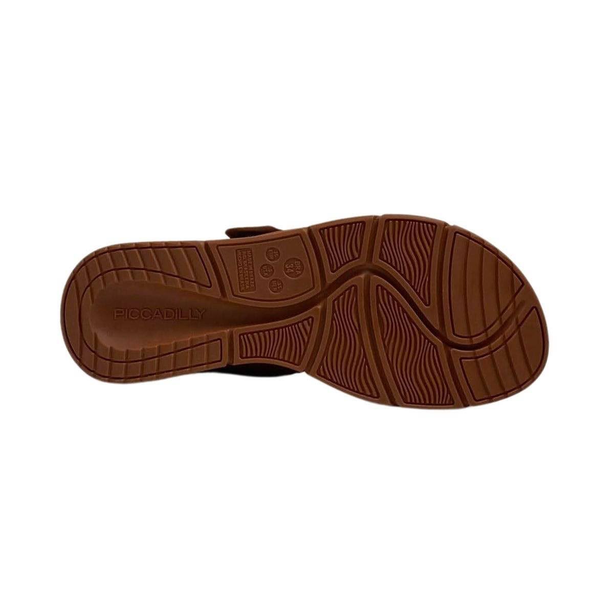 Papete Piccadilly Feminina 571019 Marrom Marrom 6