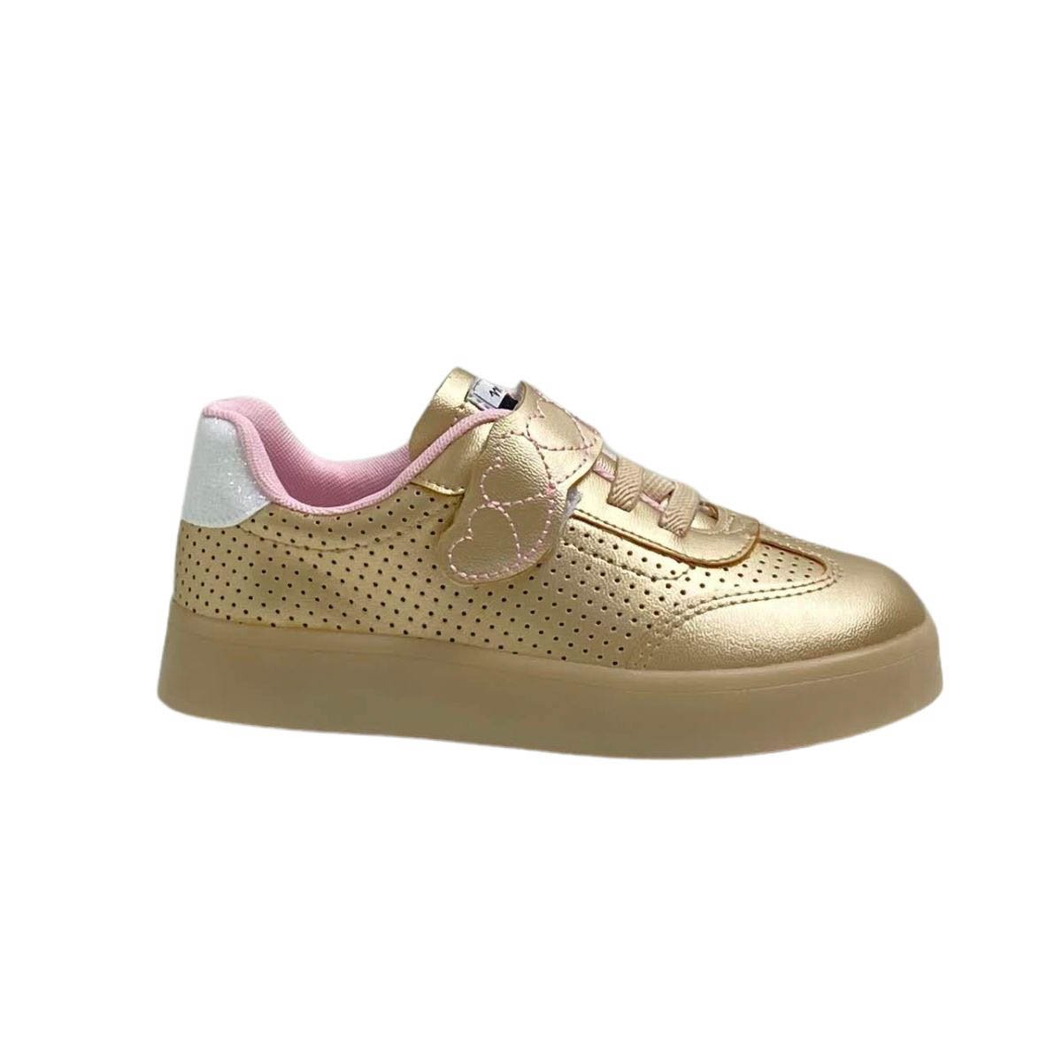 Tênis Mini Sua Cia Infantil Menina 706500733 Dourado