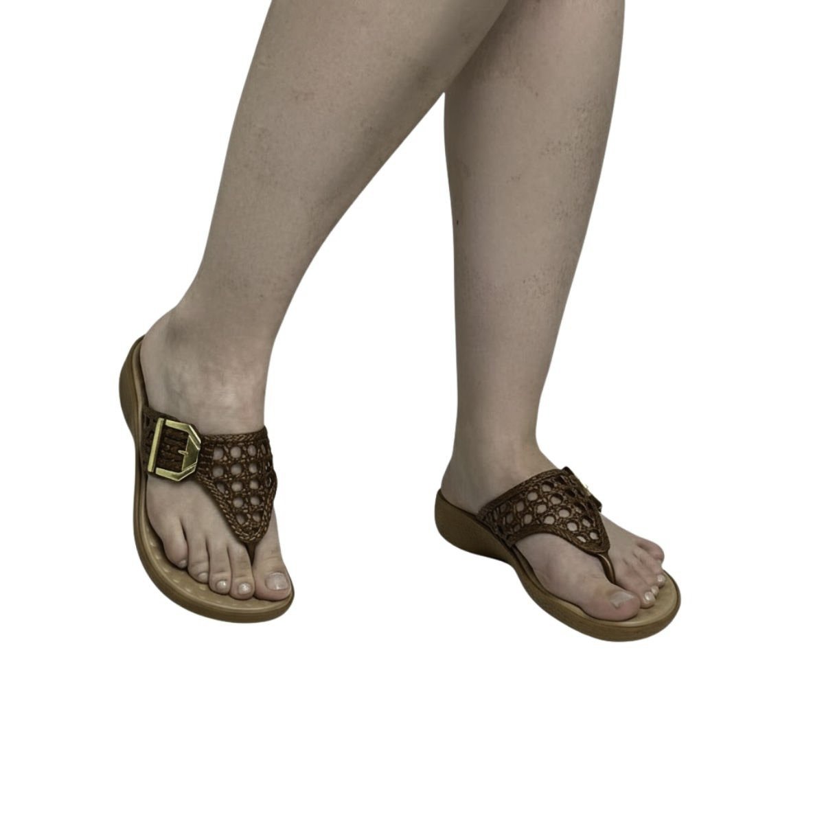 Tamanco Terra e Água Feminino 471272 Marrom Marrom 2