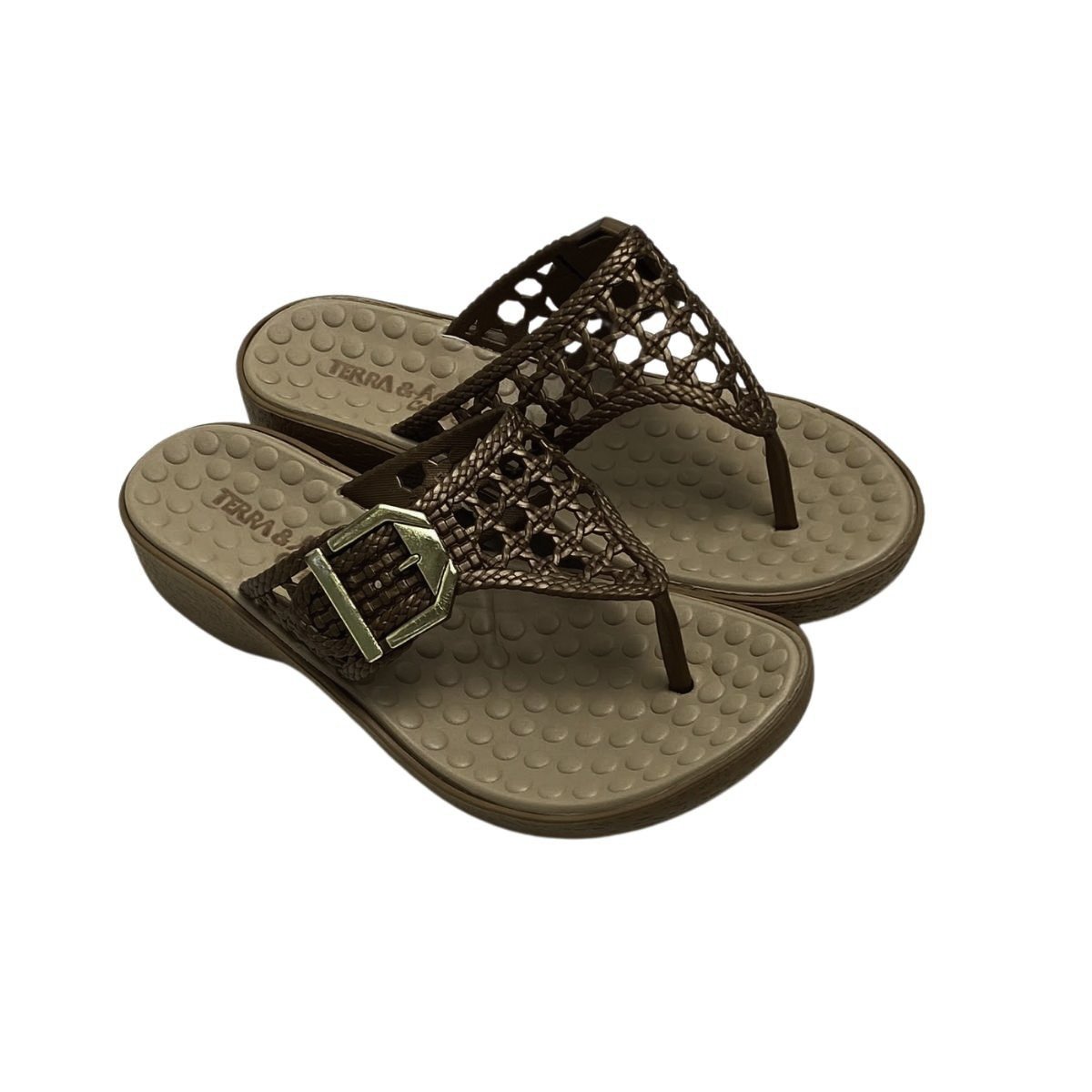 Tamanco Terra e Água Feminino 471272 Marrom Marrom 4