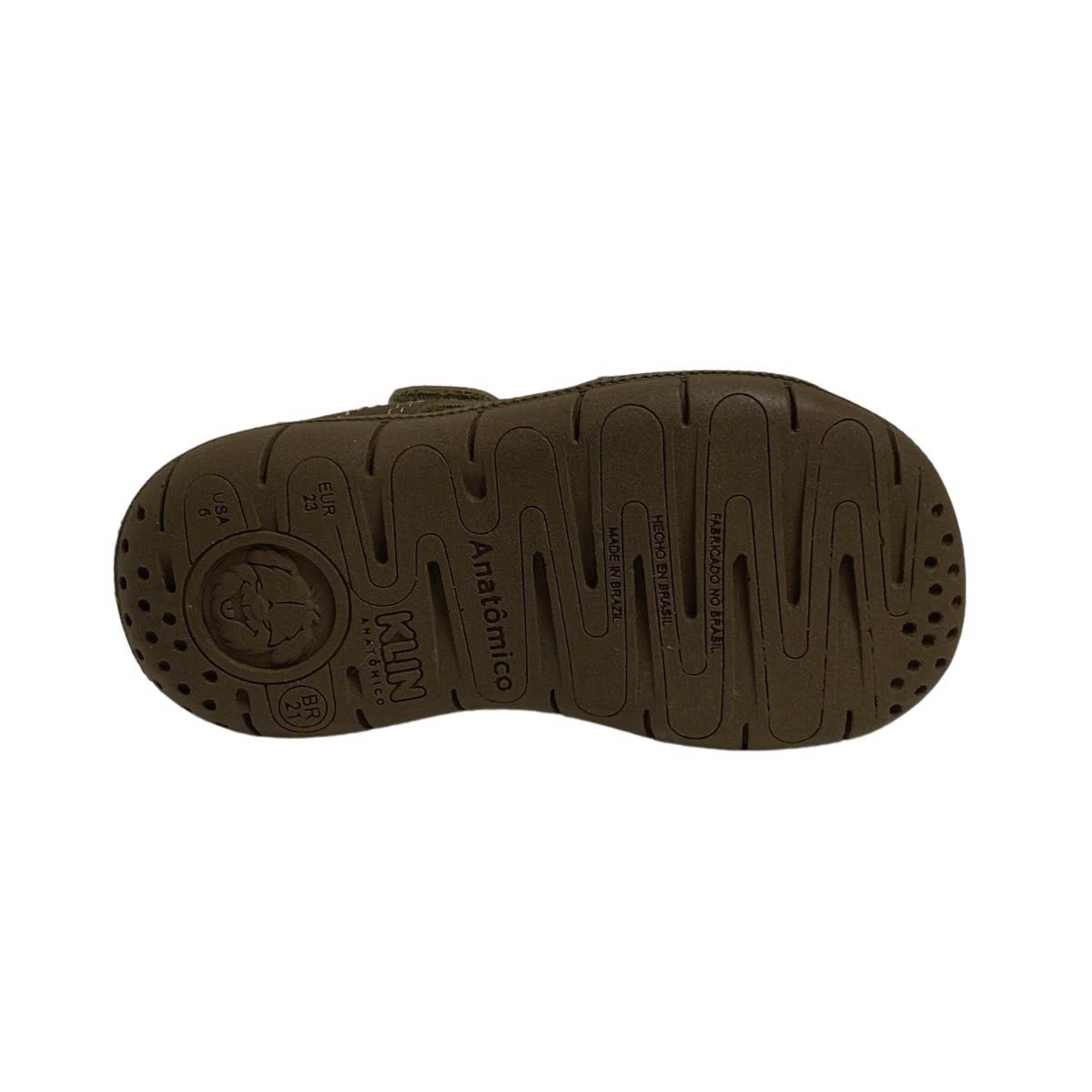 Papete Klin Infantil Menino 171263000 Marrom Marrom 6