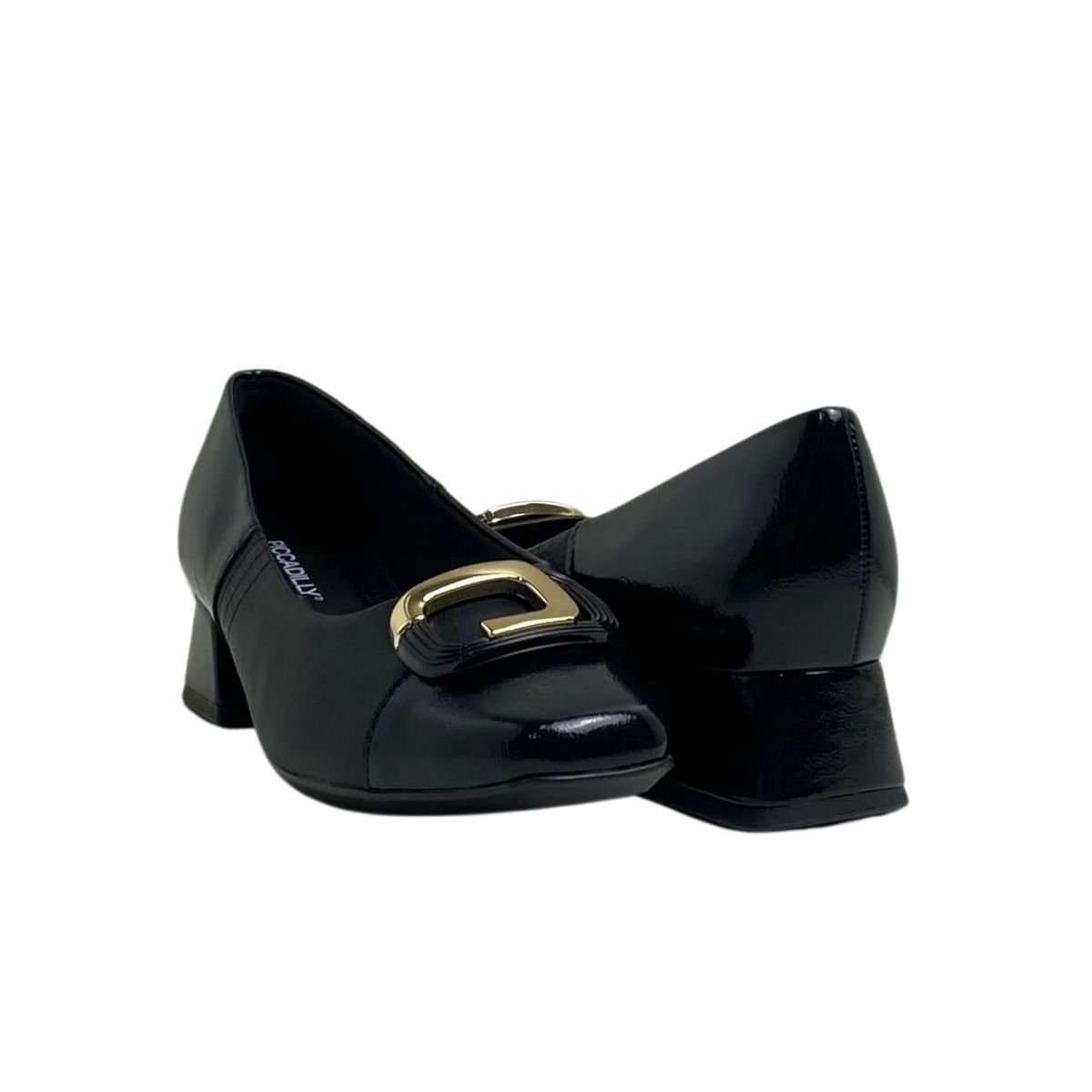 Sapato Piccadilly Feminino 160105P Preto Preto 5