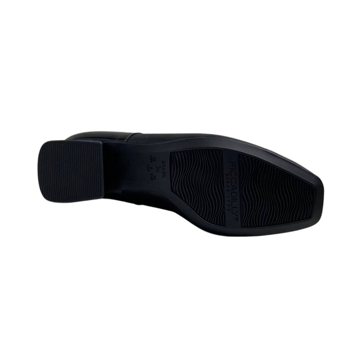 Sapato Piccadilly Feminino 160105P Preto Preto 6