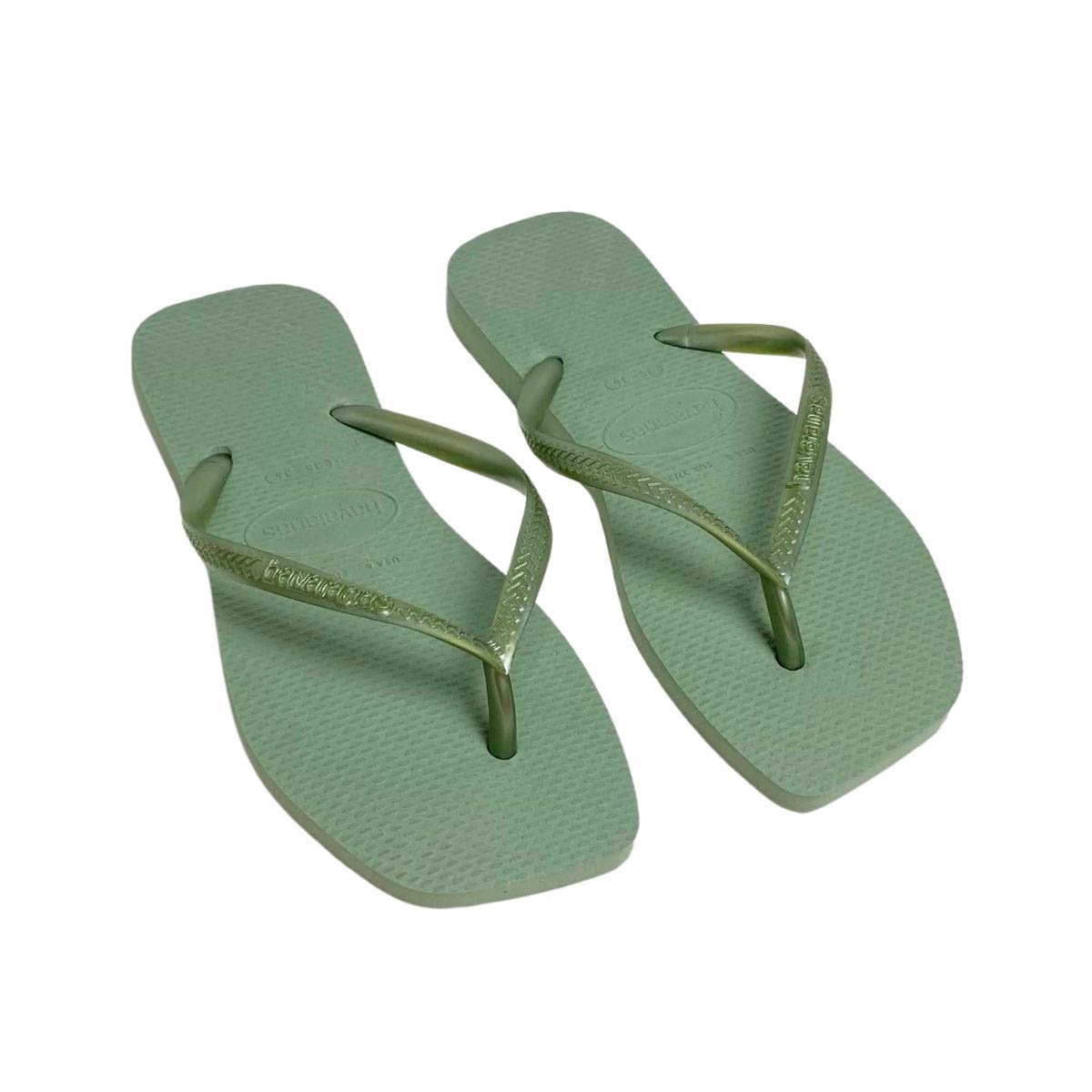 Chinelo Havaianas Feminino 4148301 Verde Verde 4