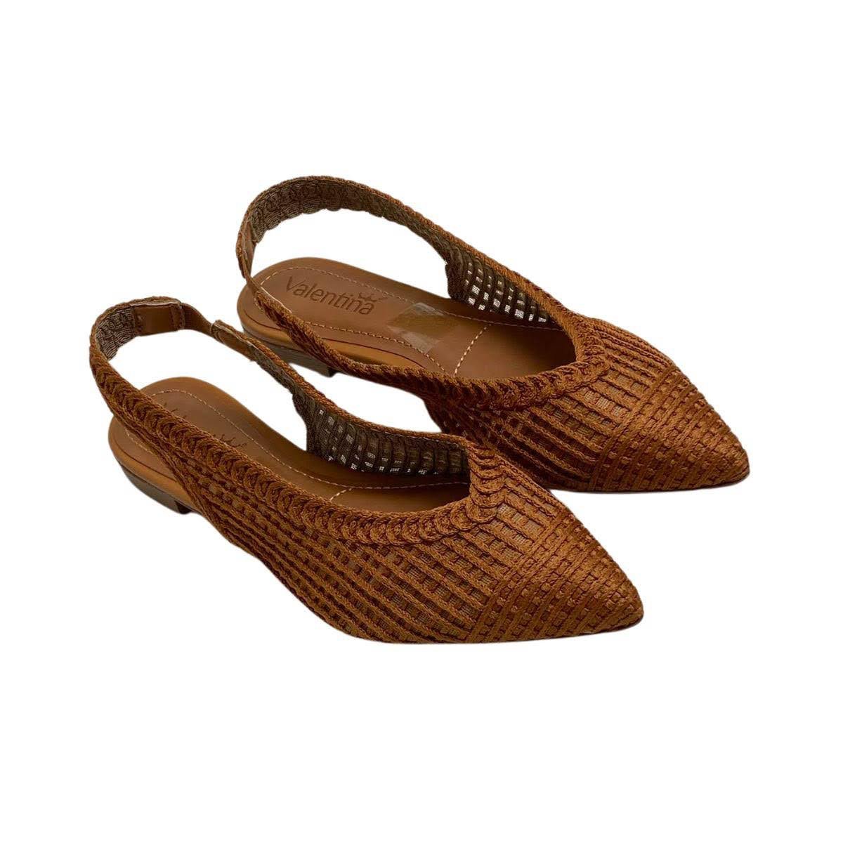Sapatilha Valentina Feminina 373252 Marrom Marrom 4