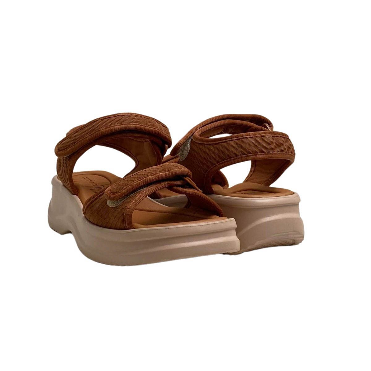 Papete Azaleia Feminina 18451 Marrom Marrom 5