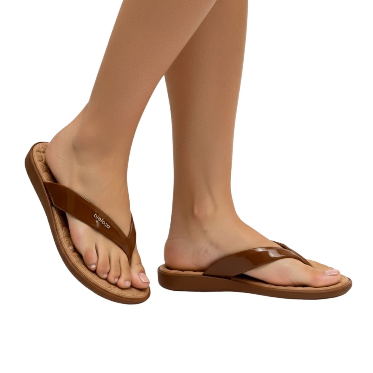 Tamanco Casual Azaleia Feminino 19302A Marrom Marrom 2