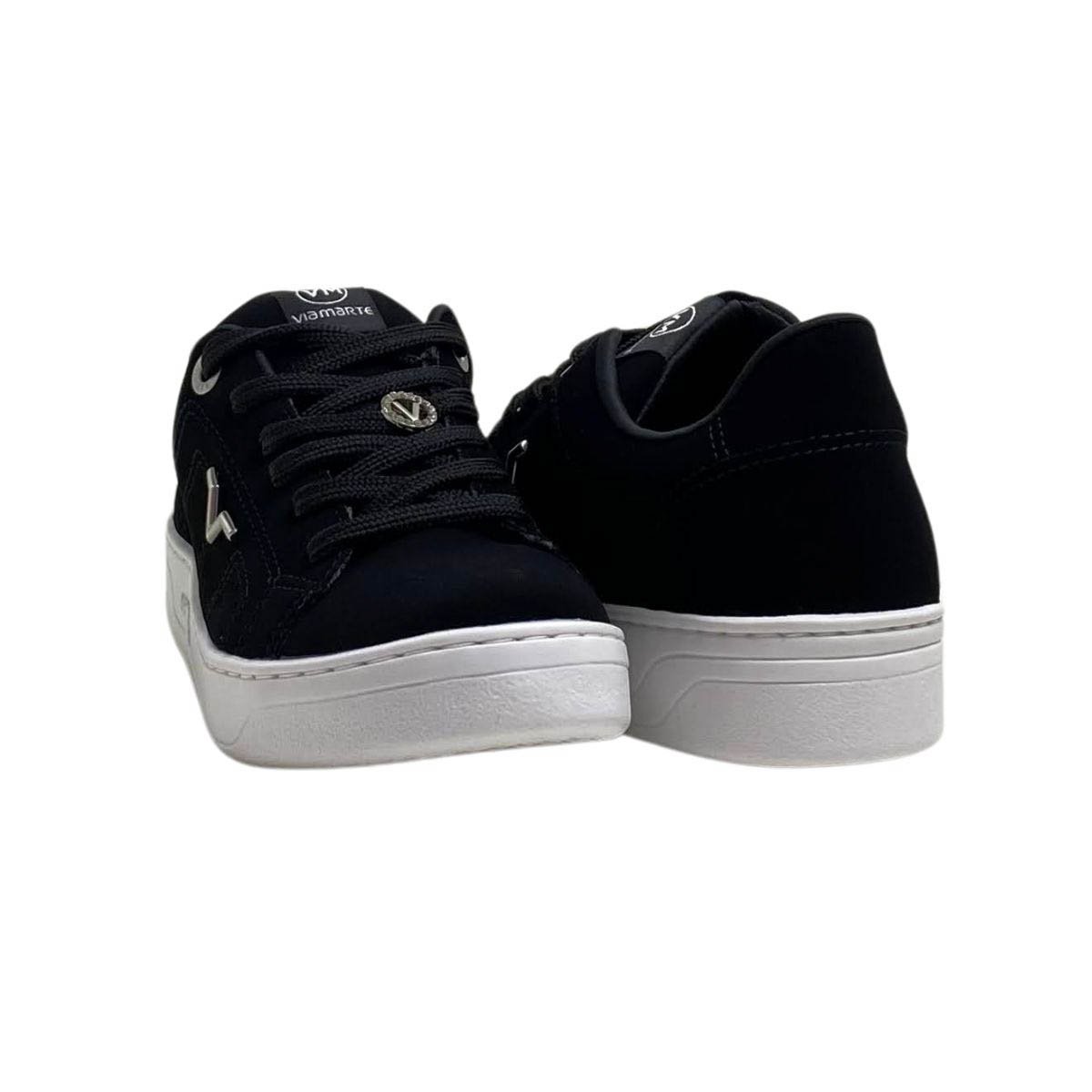 Tênis Casual Via Marte Feminino 020012 Preto Preto 5