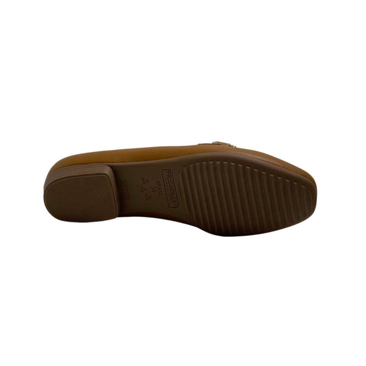 Sapato Piccadilly Feminino 250266 Marrom Marrom 6