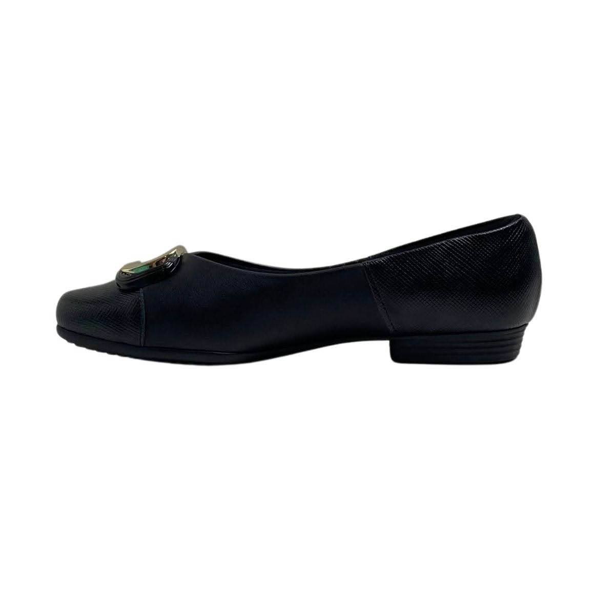 Sapatilha Piccadilly Feminina 250262 Preto Preto 3