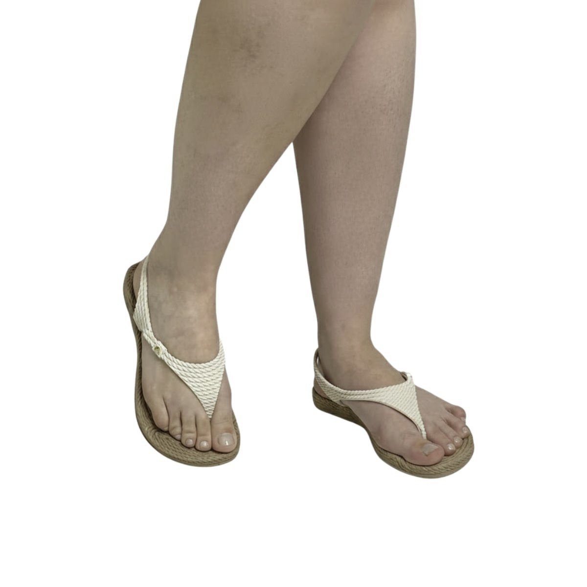 Sandália Terra e Água Feminina 260602 Branco Branco 2