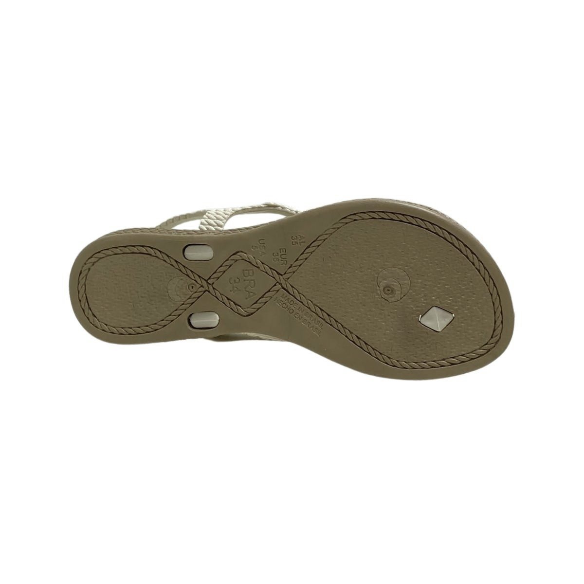 Sandália Terra e Água Feminina 260602 Branco Branco 6