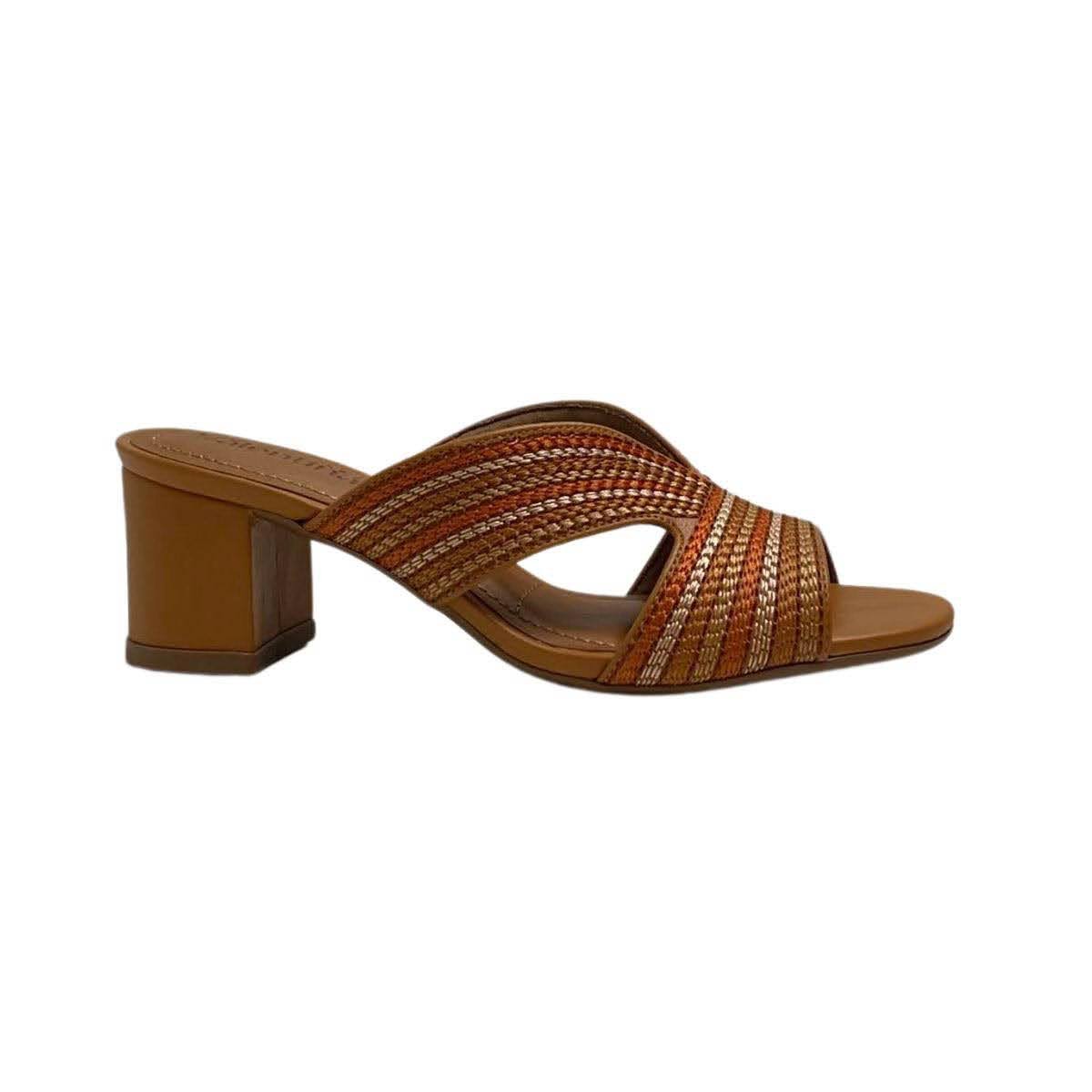 Tamanco Valentina Feminino 457053 Marrom