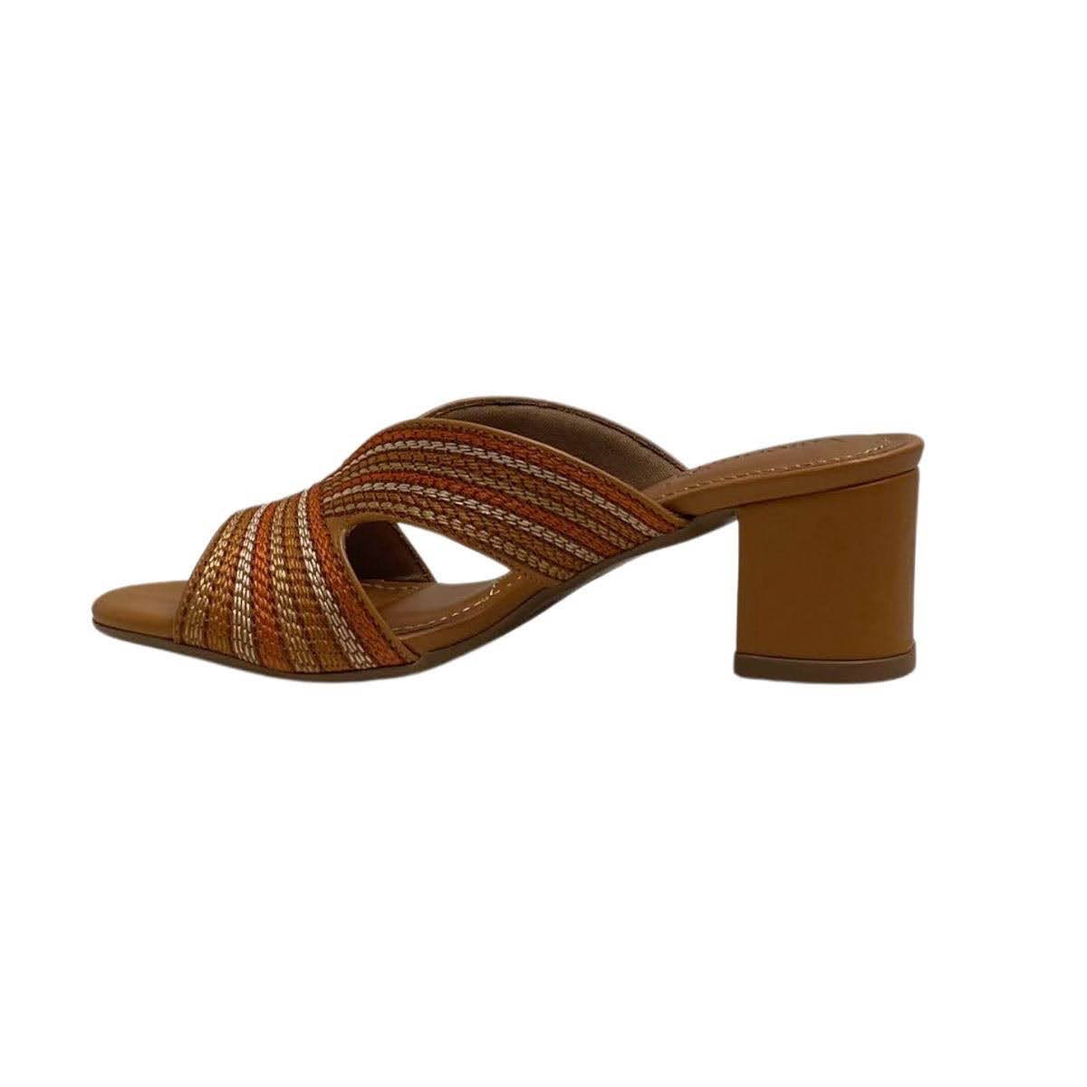Tamanco Valentina Feminino 457053 Marrom Marrom 3