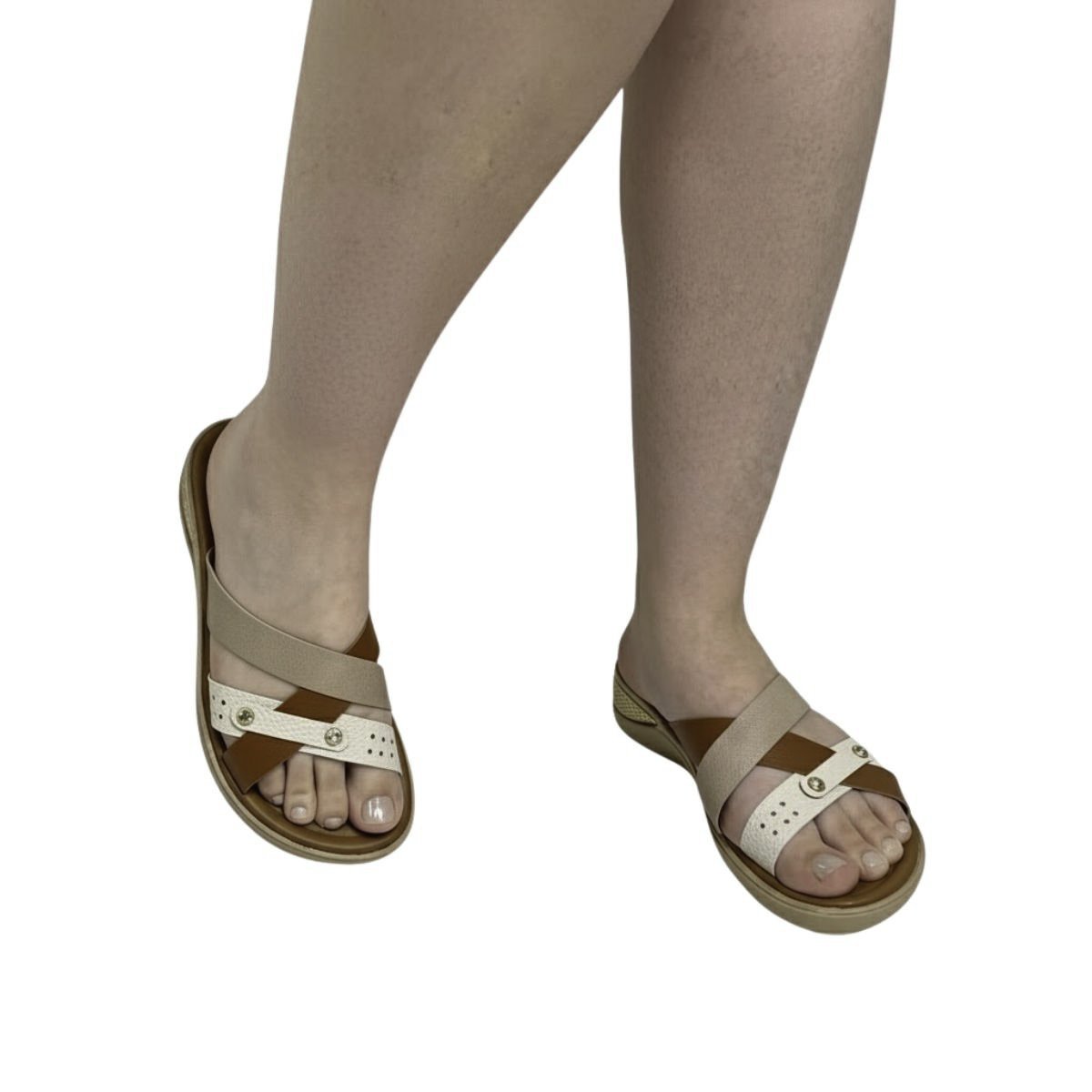 Tamanco Terra e Água Feminina 481012 Marrom Marrom 2