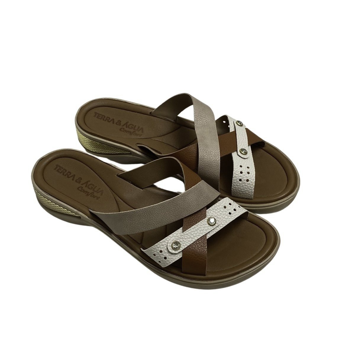 Tamanco Terra e Água Feminina 481012 Marrom Marrom 4