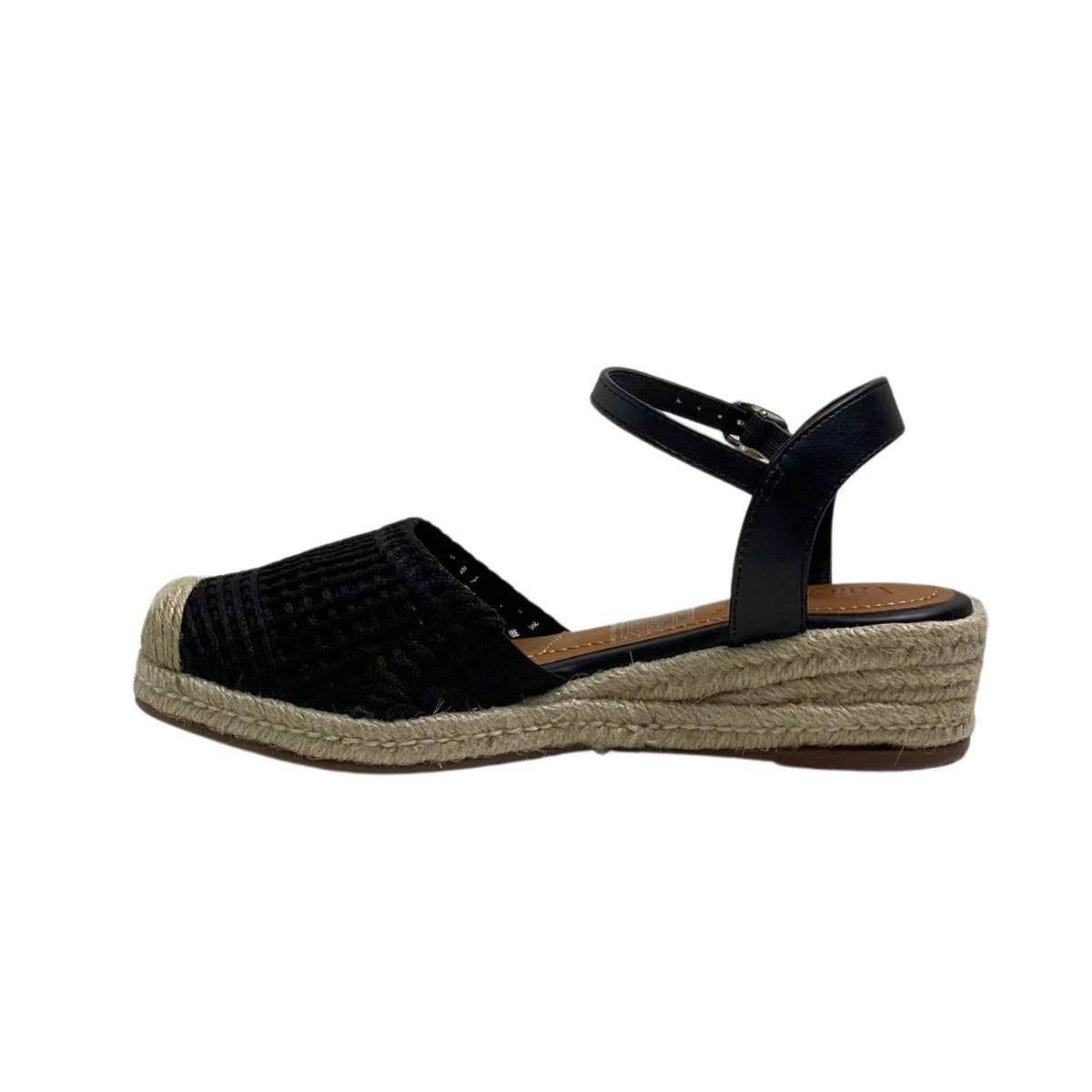 Sandália Valentina Feminina 509044 Preto Preto 3