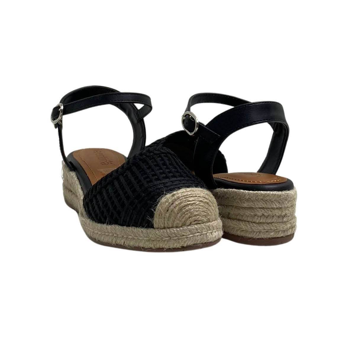 Sandália Valentina Feminina 509044 Preto Preto 5