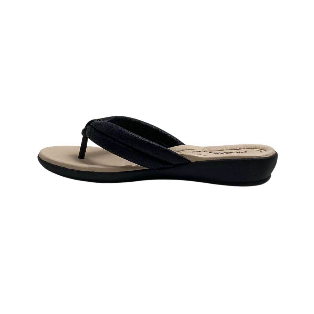 Chinelo Piccadilly Feminino 500401 Preto Preto 3
