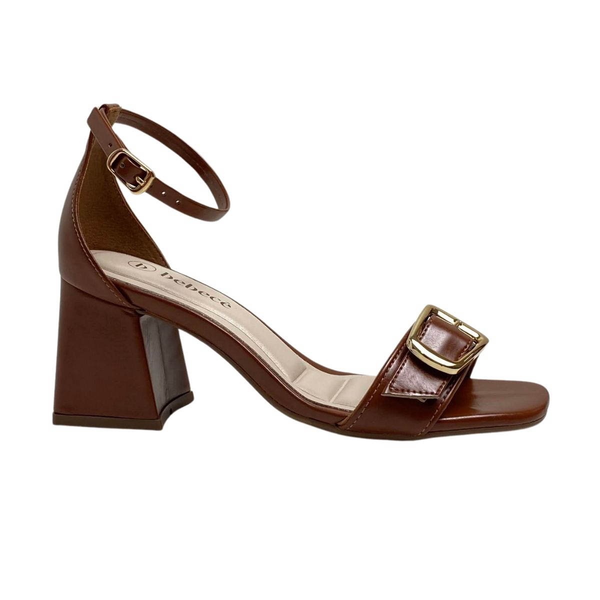 Sandália Bebecê Feminina T6030125 Marrom