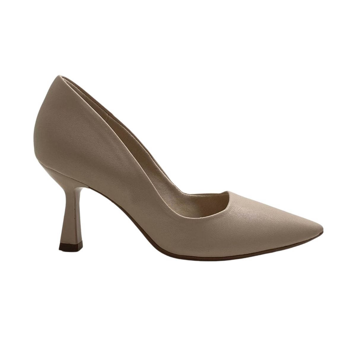 Scarpin Bebecê Feminino T7041631 Creme