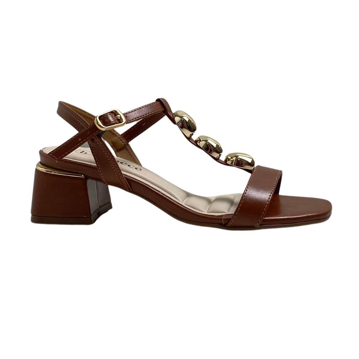 Sandália Bebecê Feminina T5240152 Marrom