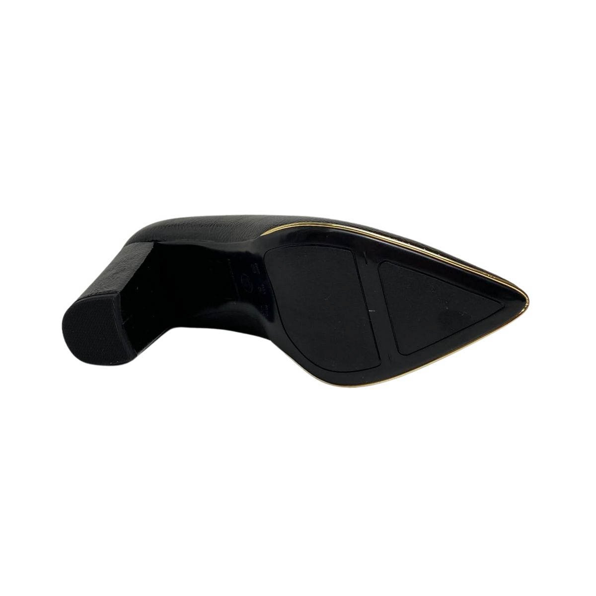 Scarpin Invoice Feminino 214001 Preto Preto 6