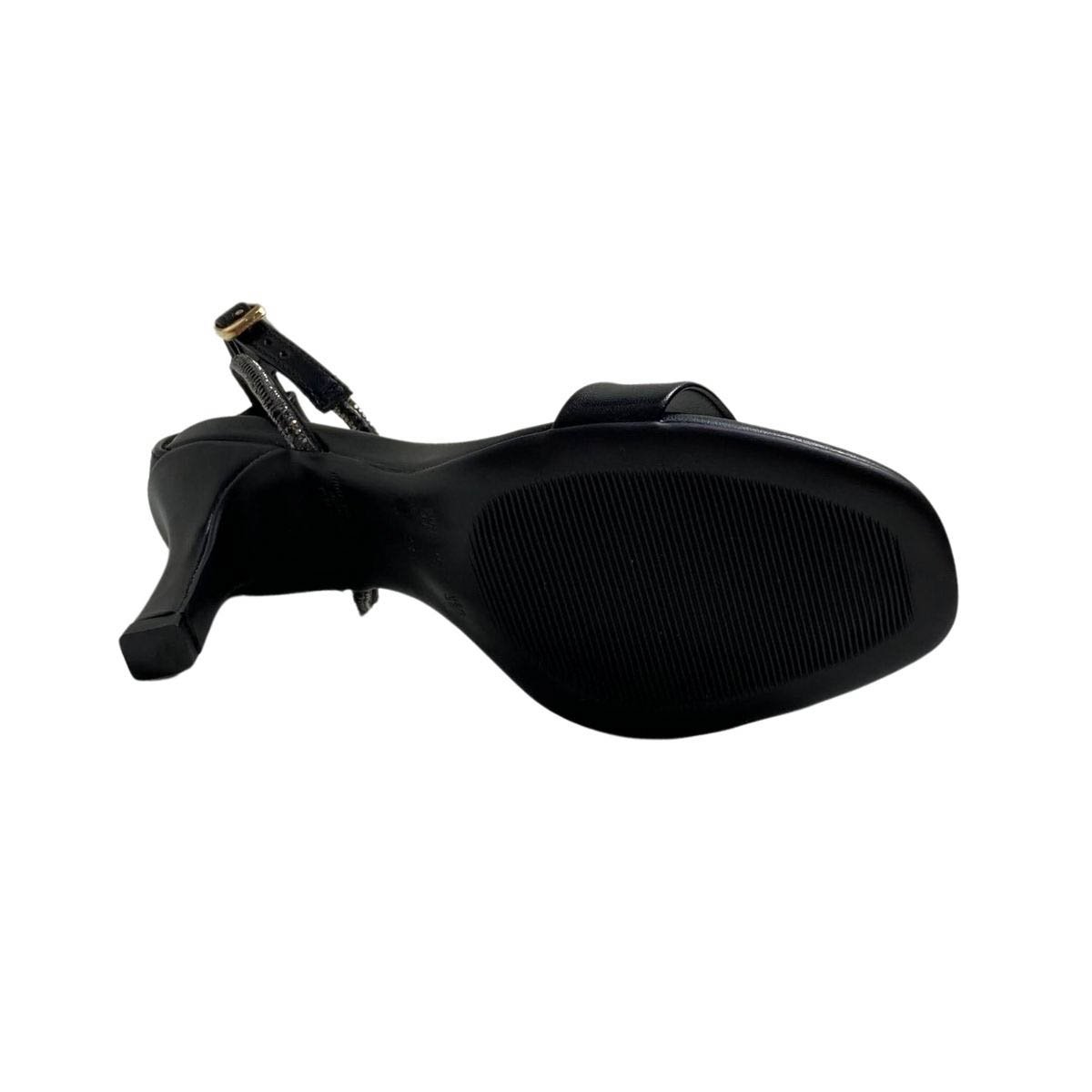 Sandália Bebecê Feminina T7539467 Preta Preto 6