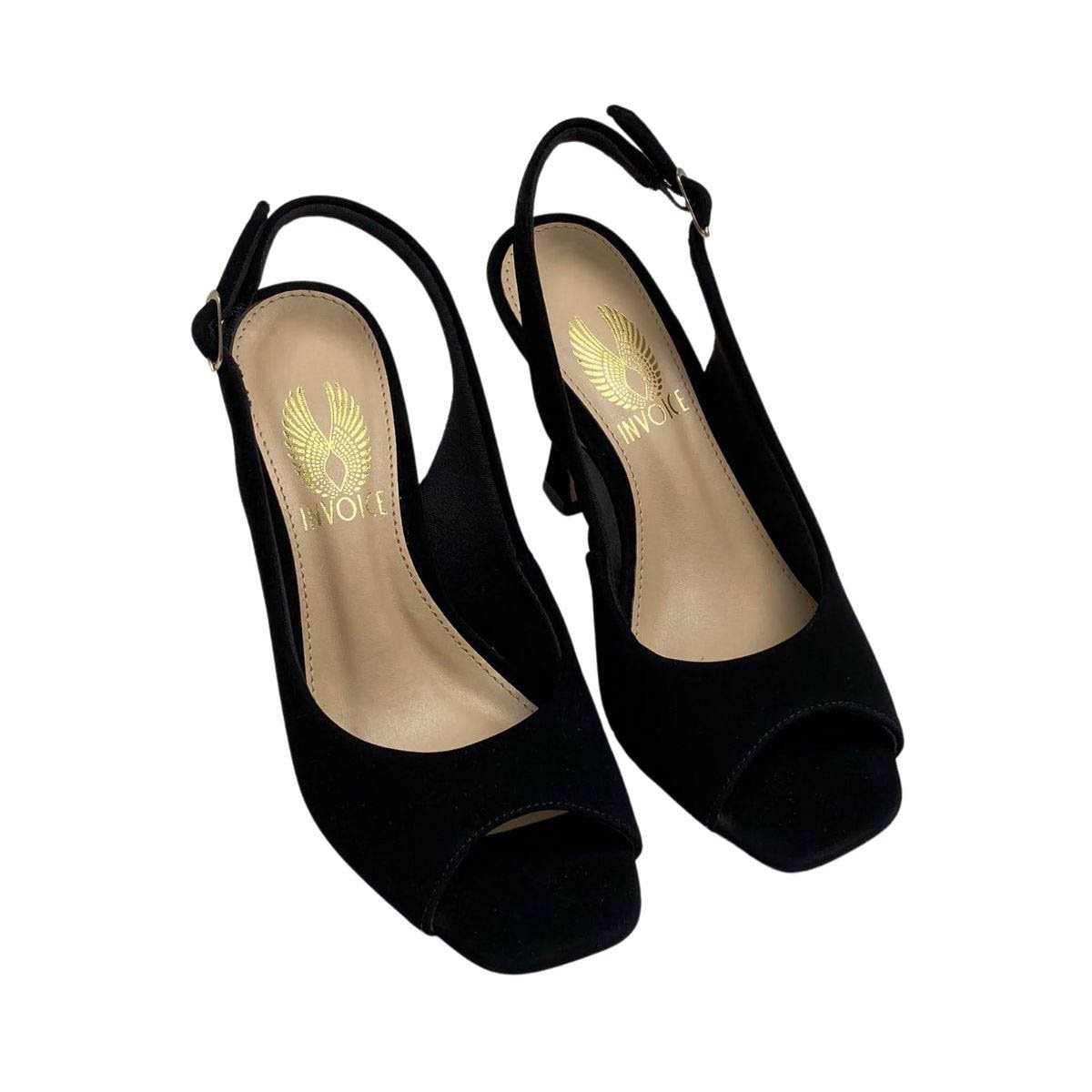 Sandália Invoice Feminina 286010 Preta Preto 4