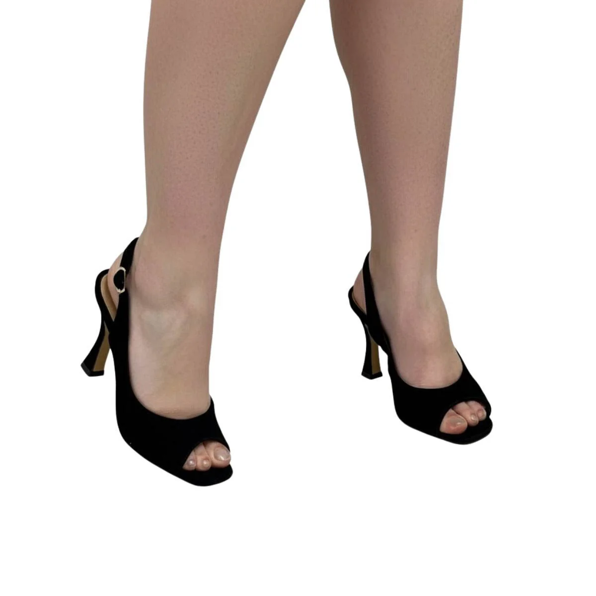 Sandália Invoice Feminina 286010 Preta Preto 2