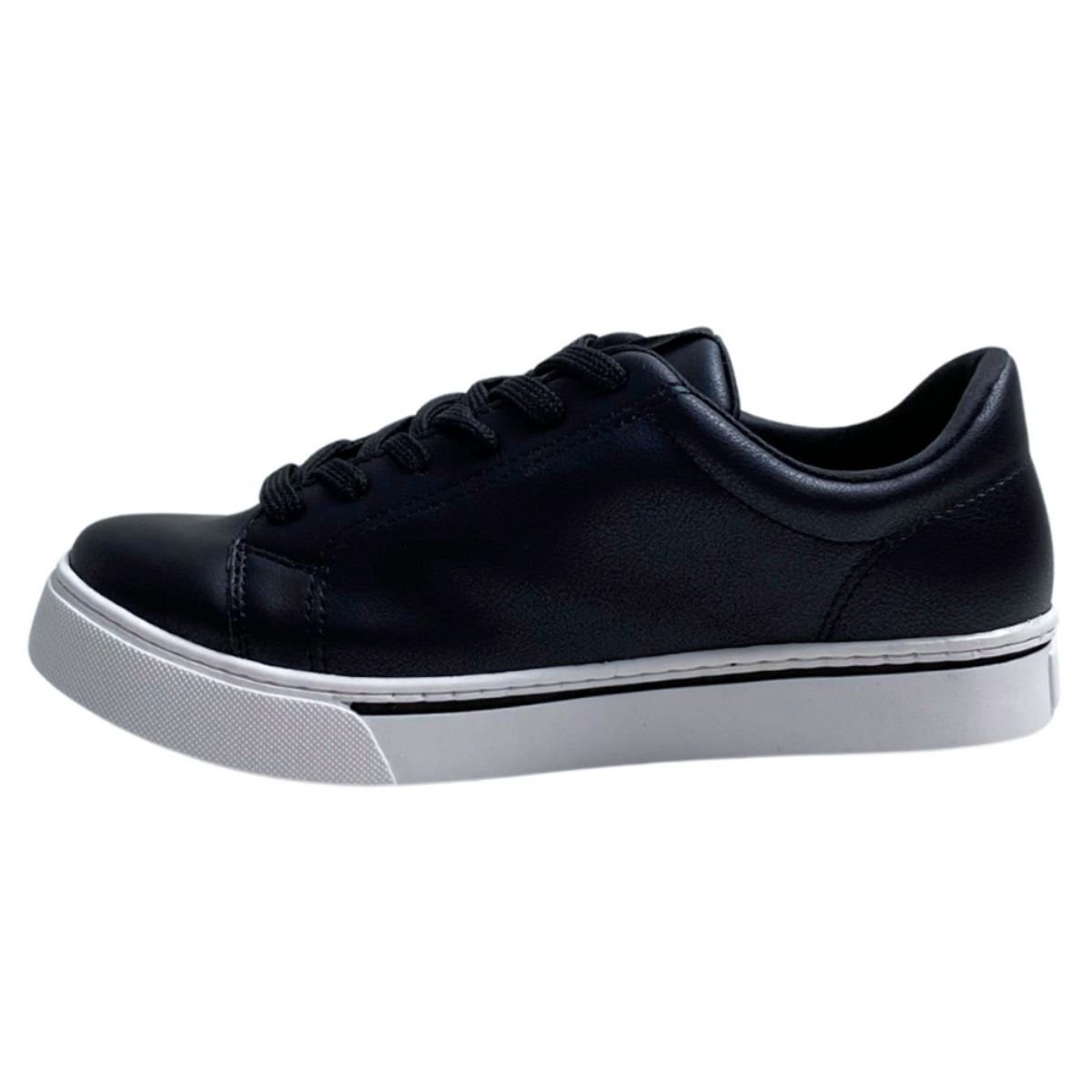 Tênis Via Marte Feminino 016008 Preto Napa Preto 2